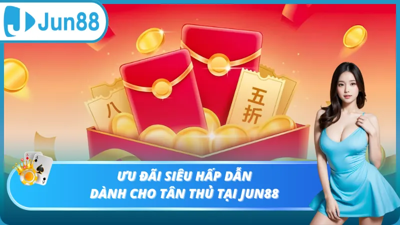 Ưu đãi hấp dẫn dành cho tân thủ tại Jun88