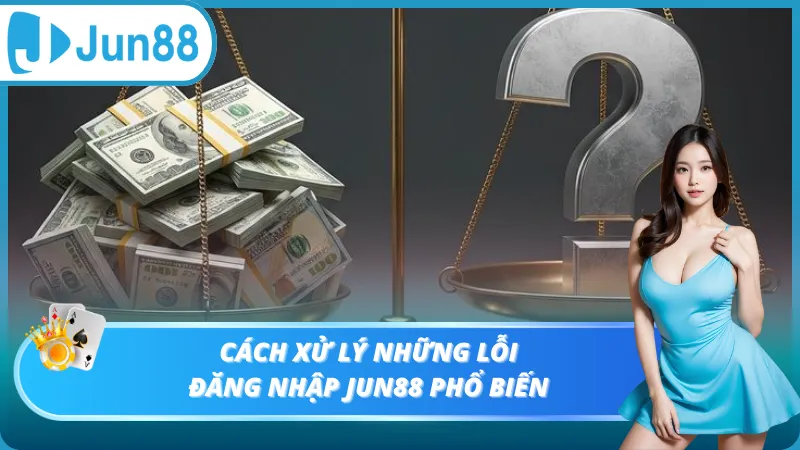 Cách xử lý nhưng lỗi đăng nhập Jun88