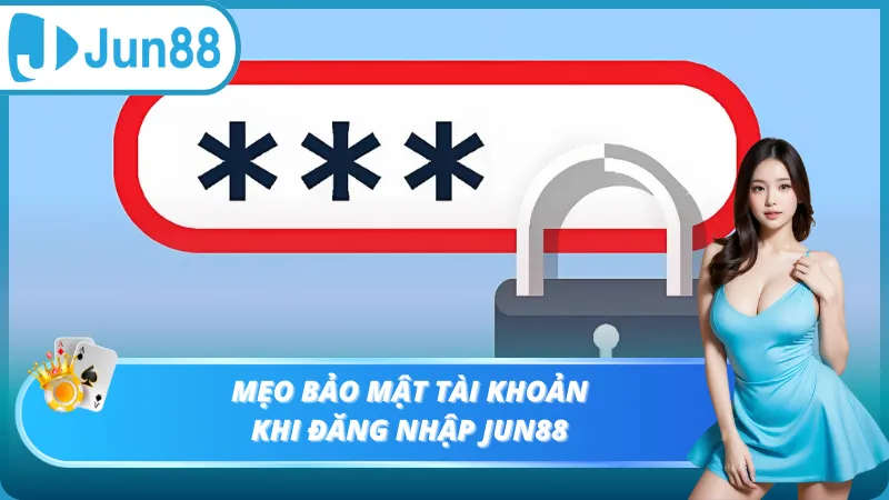 Mẹo bảo mật tài khoản khi đăng nhập Jun88