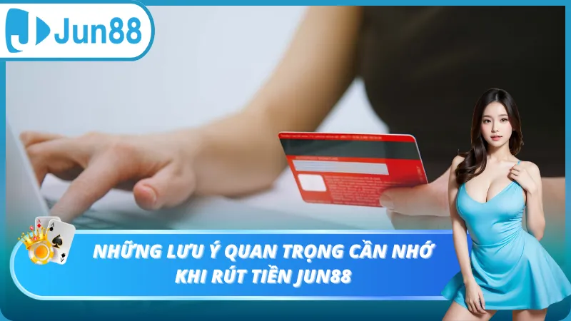 Nhưng lưu ý quan trọng khu rút tiền Jun88