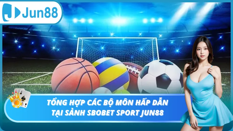 Tổng hợp các bộ môn hấp dẫn tại sảnh Sbobet Sport Jun88
